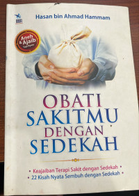 Image of OBATI SAKITMU DENGAN SEDEKAH